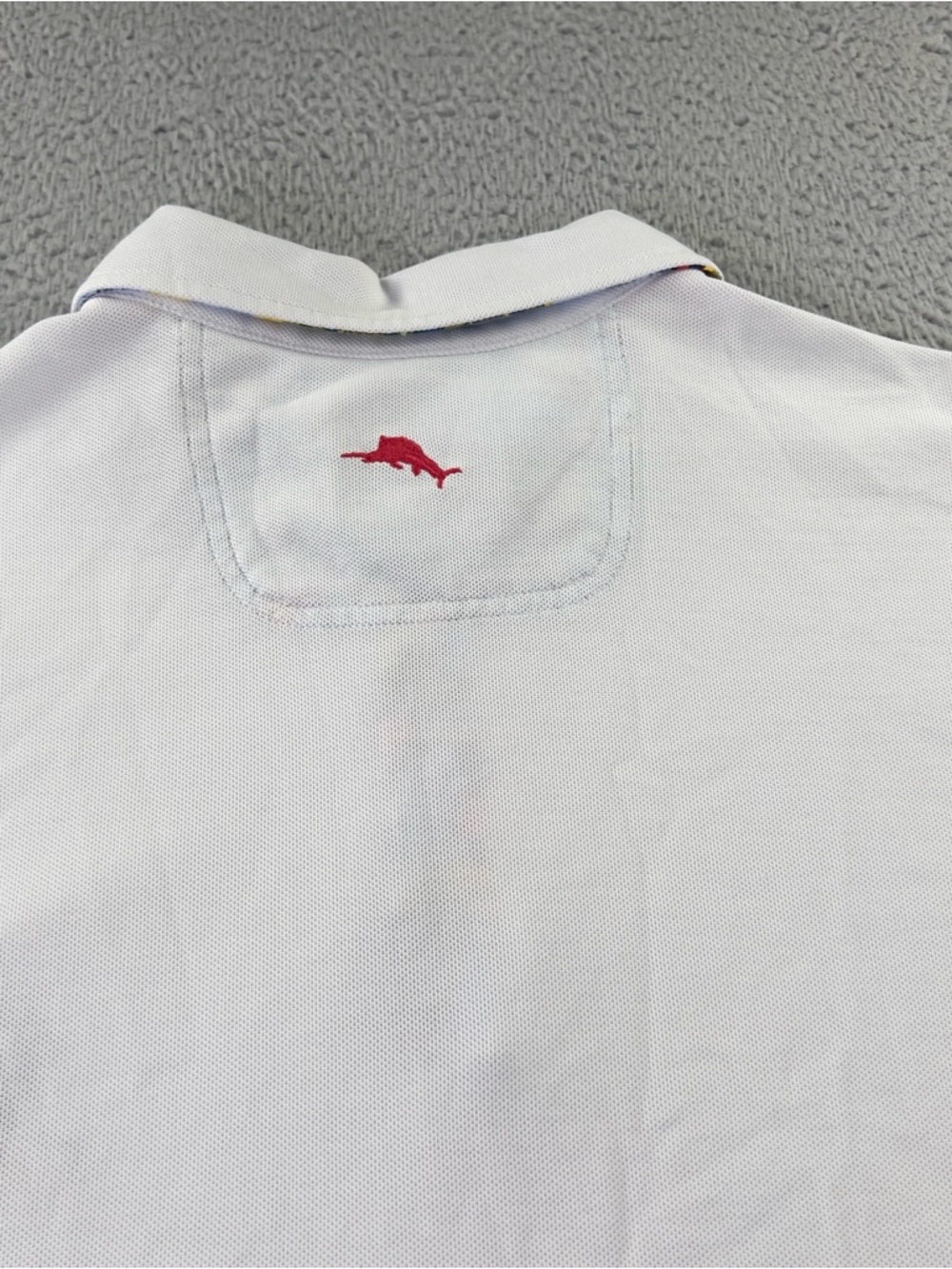 Tommy Bahama Disney Polo Shirt XLT White Mickey Mouse Embroidered Contrast Trim - Picture 11 of 13